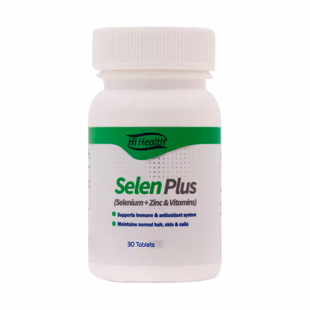 قرص سلن پلاس های هلث 30عدد | Hi Health Selen Plus