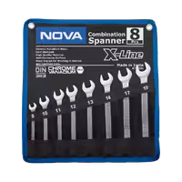 ست کیفی 8 عددی آچار x-line نووا مدل 9430