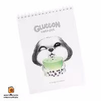 دفتر طراحی 40 برگ طرح سگ لانگو (Lango)