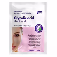 ماسک صورت سرتوسته مدل گلایکولیک اسید وزن 22 گرم