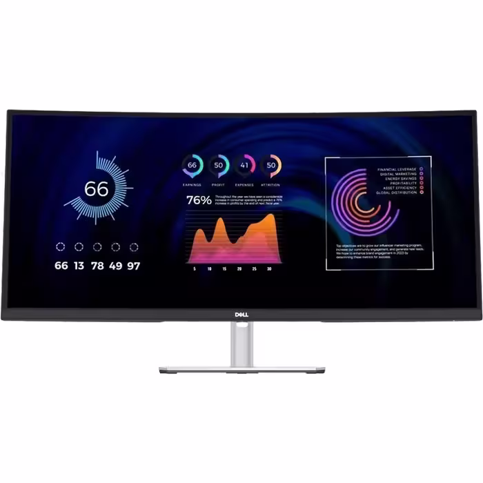 مانیتور دل مدل Dell Pro P3424We سایز 34 اینچ