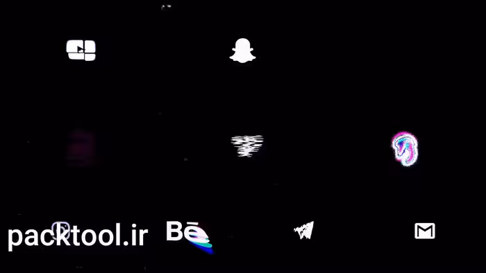 دانلود پروژه آماده پکیج لوگو ساده گلیچ در افتر افکت Glitch Simple Logo Pack - پک تول
