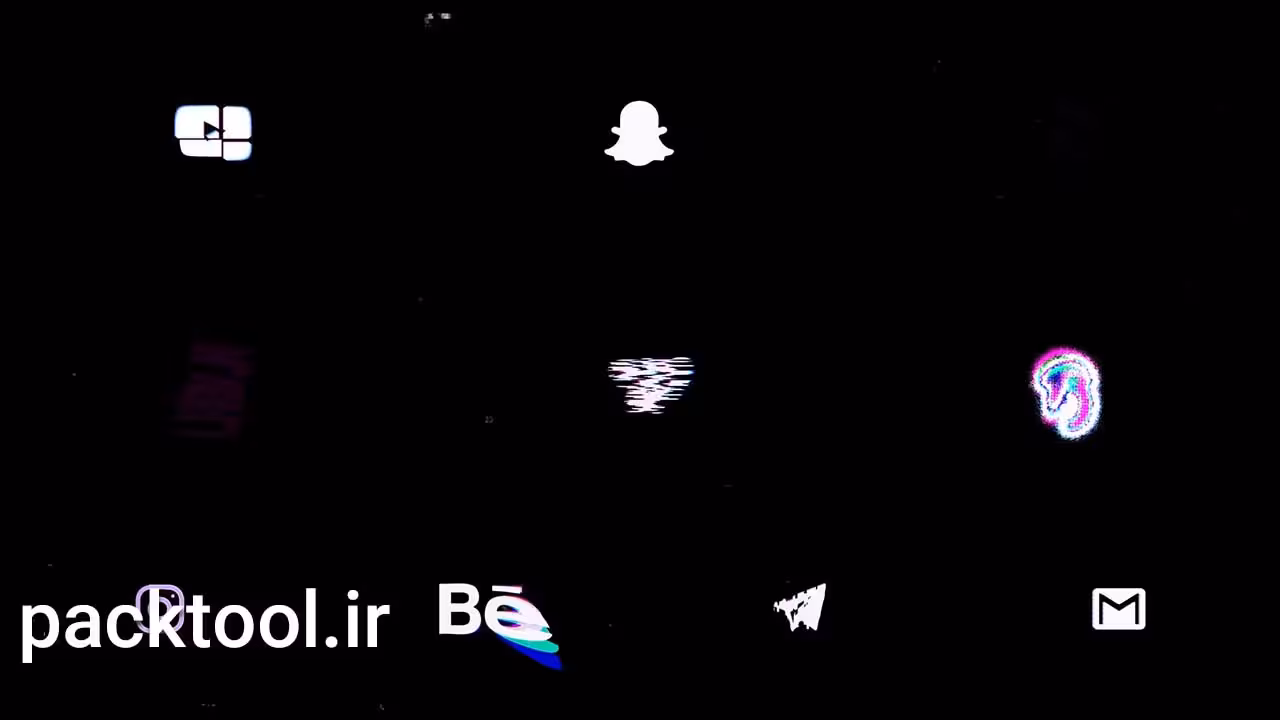 دانلود پروژه آماده پکیج لوگو ساده گلیچ در افتر افکت Glitch Simple Logo Pack - پک تول