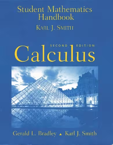 خرید و دانلود نسخه کامل کتاب Student Mathematics Handbook for Calculus