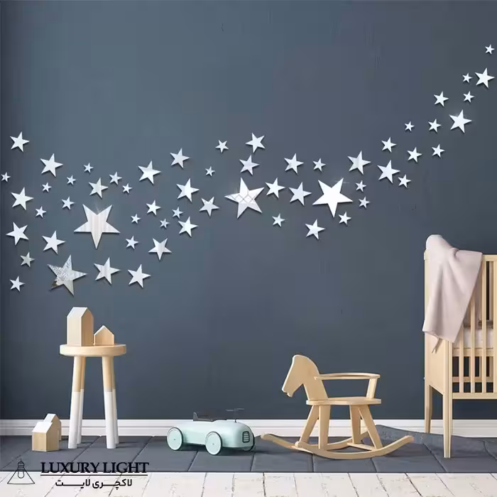 آینه طرح ستاره کد E04