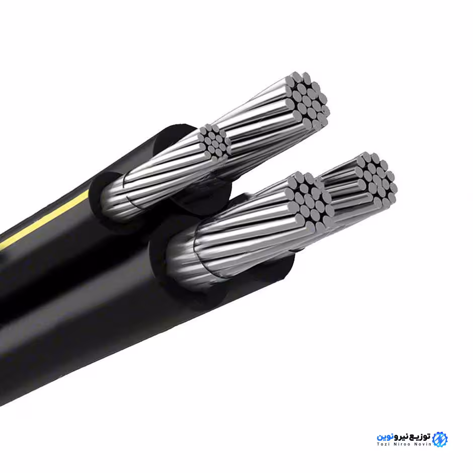 کابل آلومینیوم مفتولی 3 در 25 بعلاوه 16 سیم و کابل اختر