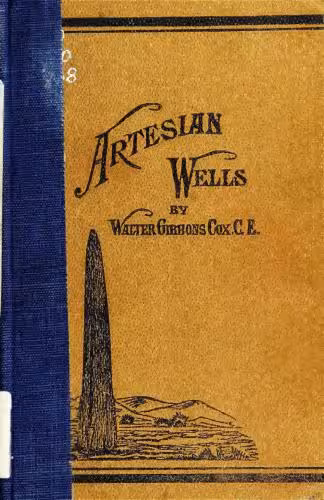 خرید و دانلود نسخه کامل کتاب G. Artesian wells as a means of water supply.