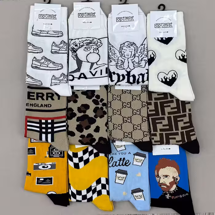 جوراب ساقدار فانتزی آپتیمیست