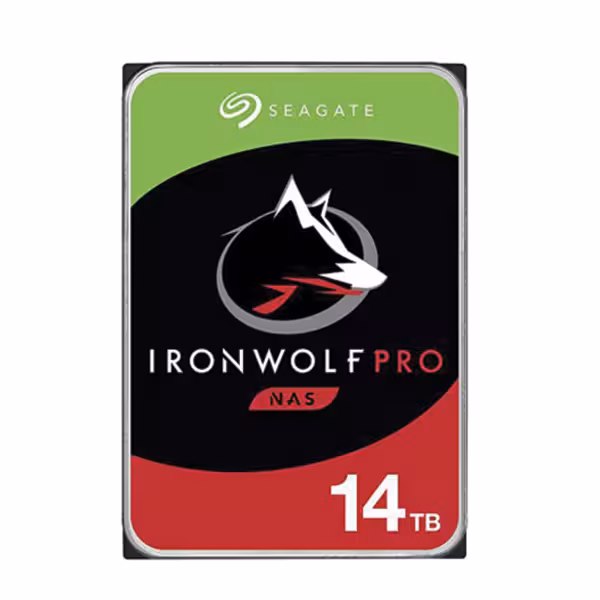 هارد اینترنال سیگیت مدل ST14000NE0008 IronWolf PRO باظرفیت 14 ترابایت