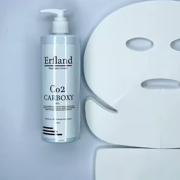 ژل کربوکسی ارفلند 500 میل به همراه 33 عدد شیت ماسک