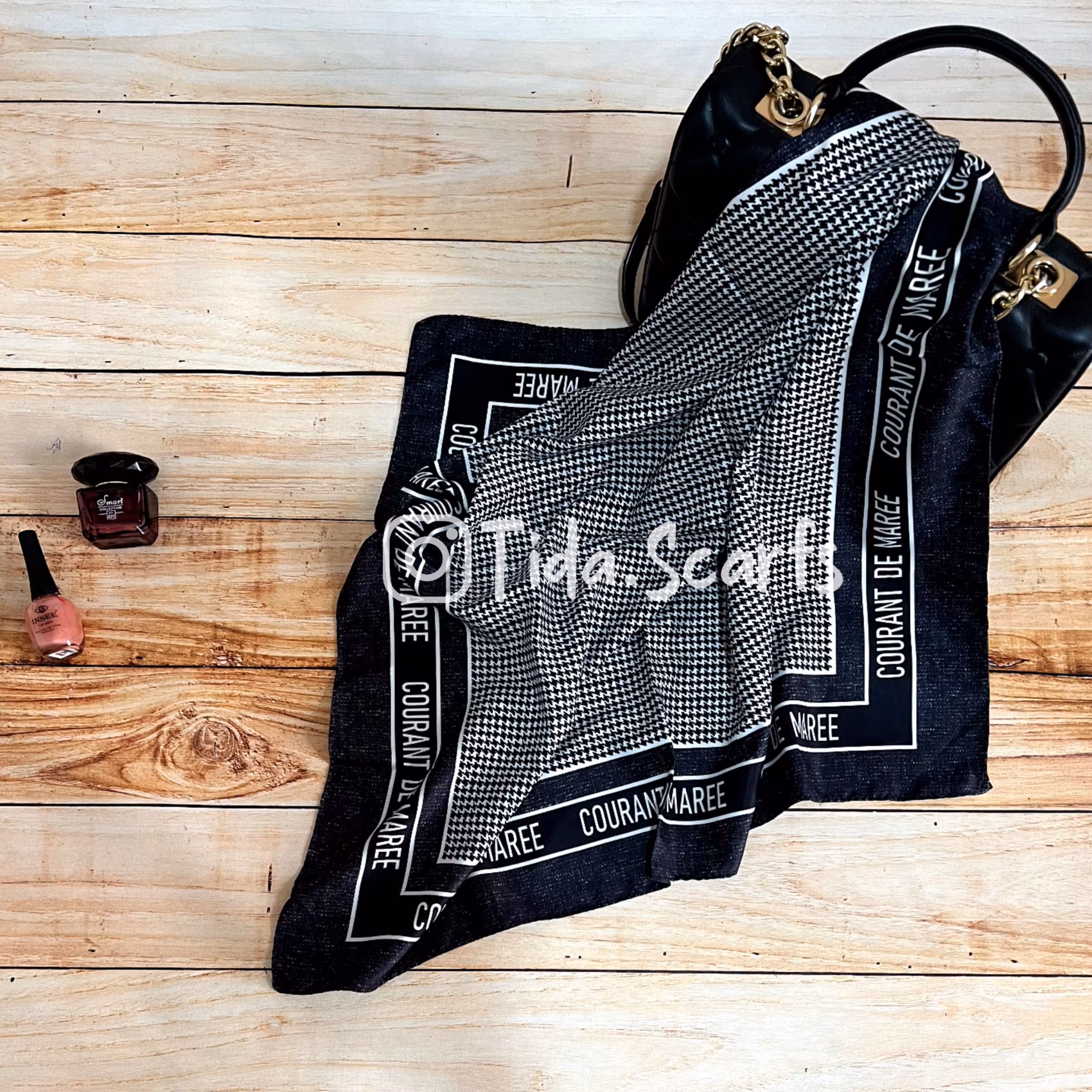 مینی اسکارف مشکی 