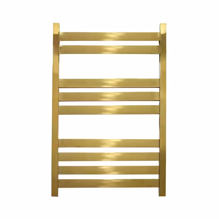 حوله خشک کن فلت استیل 120 طلایی مات