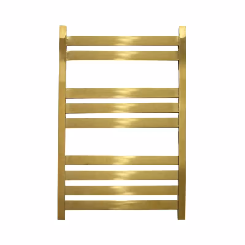 حوله خشک کن فلت استیل 120 طلایی مات