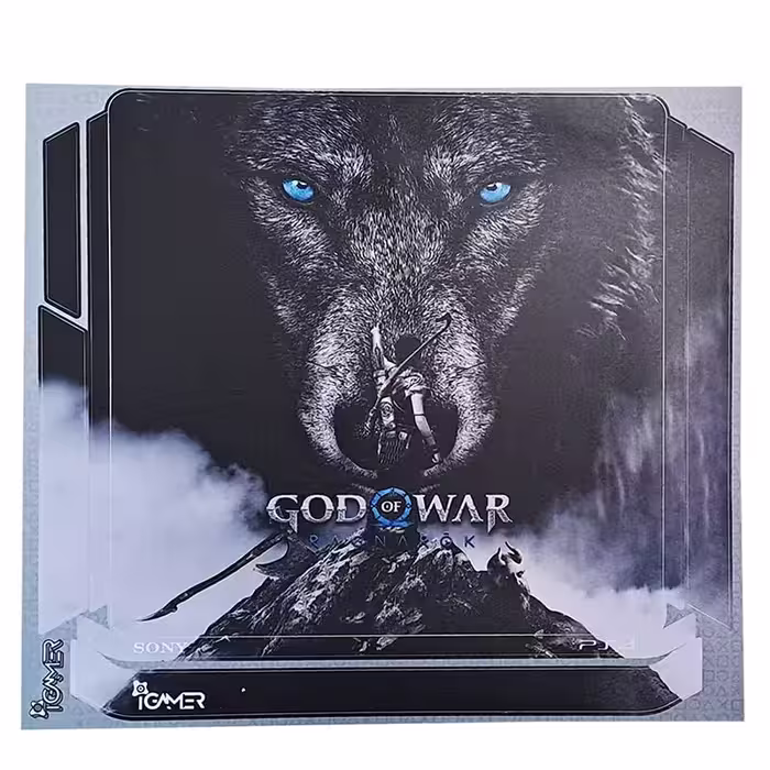 برچسب کنسول PS4 (iG) مدل GOD OF WAR