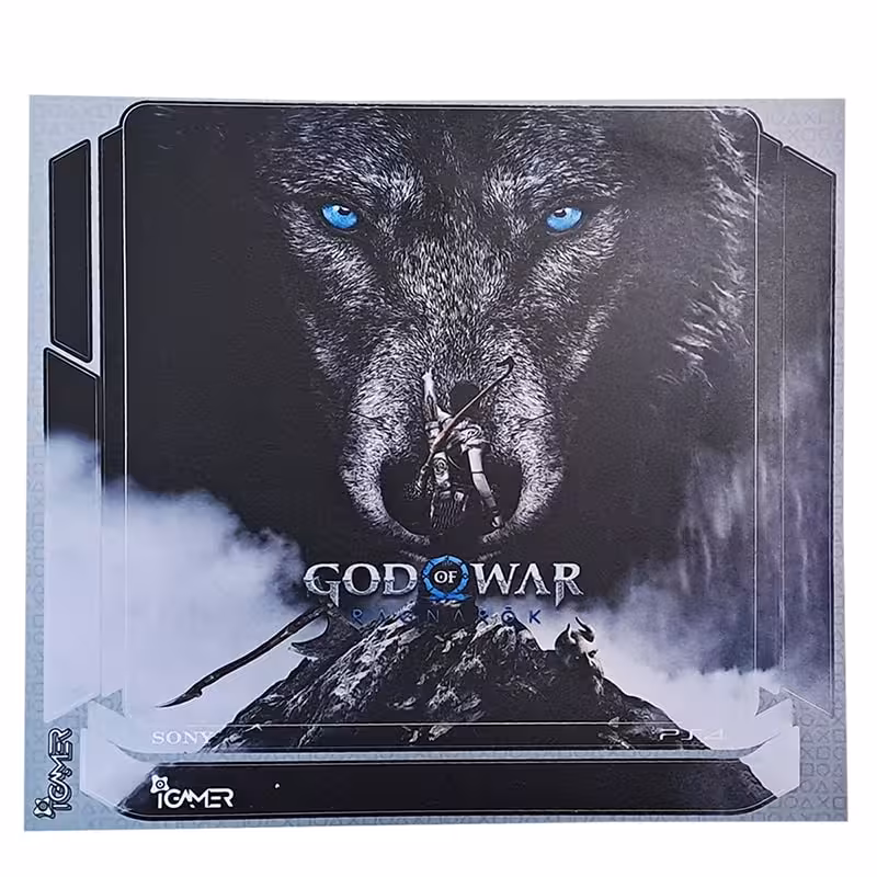 برچسب کنسول PS4 (iG) مدل GOD OF WAR