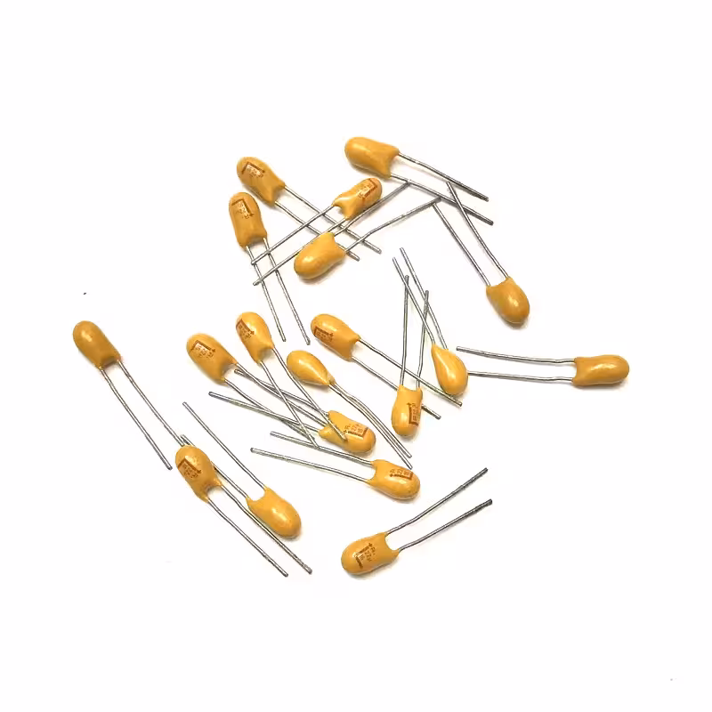 خازن تانتالیوم اشکی 22 میکروفاراد 16 ولت