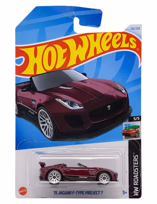 ماشین دکوری مدل 15Jaguar F-Type Project 7 برند Hot Wheels