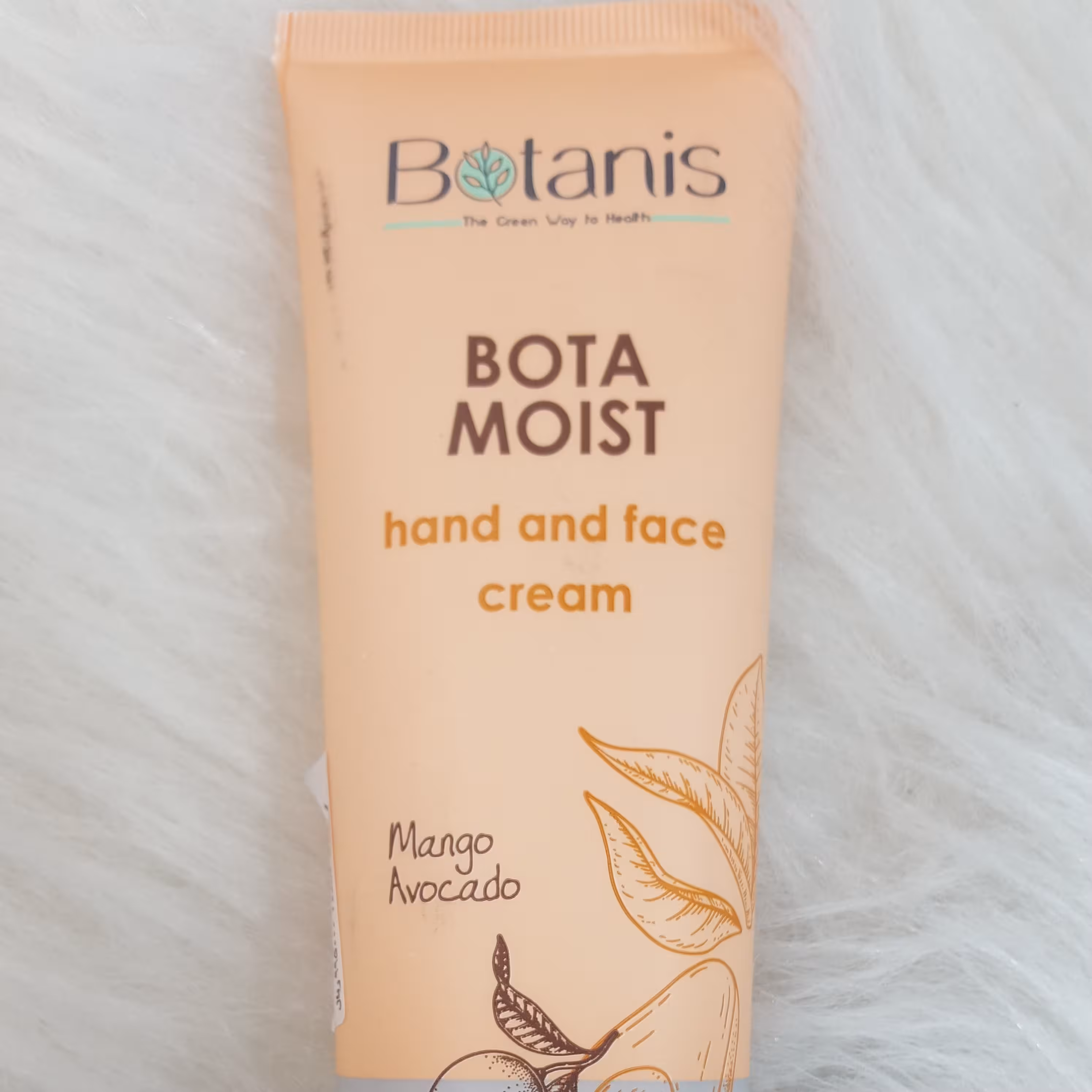 کرم مرطوب کننده پوست دست و صورت بوتانیس با رایحه منگو و آووکادو