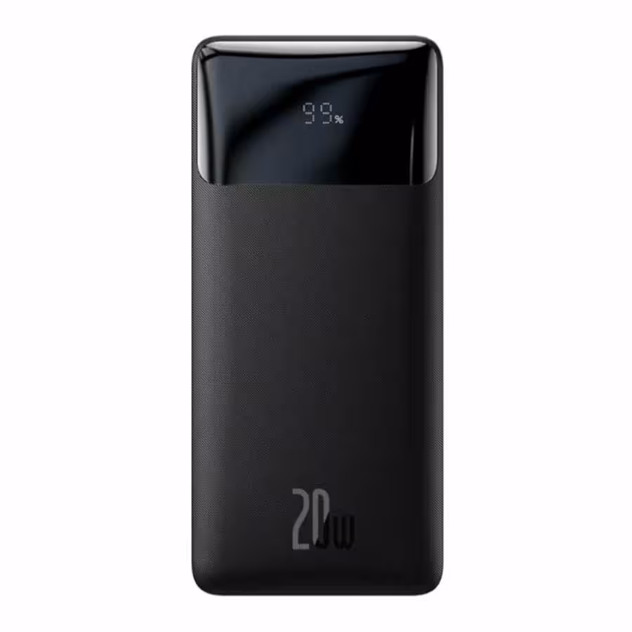 پاوربانک بیسوس مدل PPBD050501 ظرفیت 20000 میلی آمپر ساعت