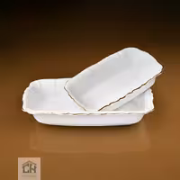 تابه مستطیل بزرگ خط طلا طرح ریوان مدل 401L