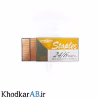 سوزن منگنه واشین سایز 24/6 رنگ مسی بسته 1000 عددی