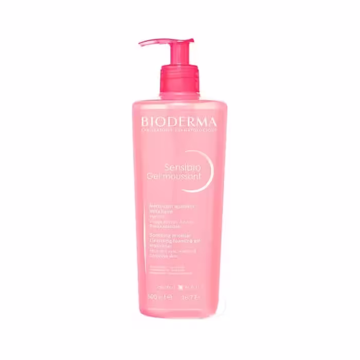 ژل شستشوی صورت بایودرما برای پوست حساس Bioderma