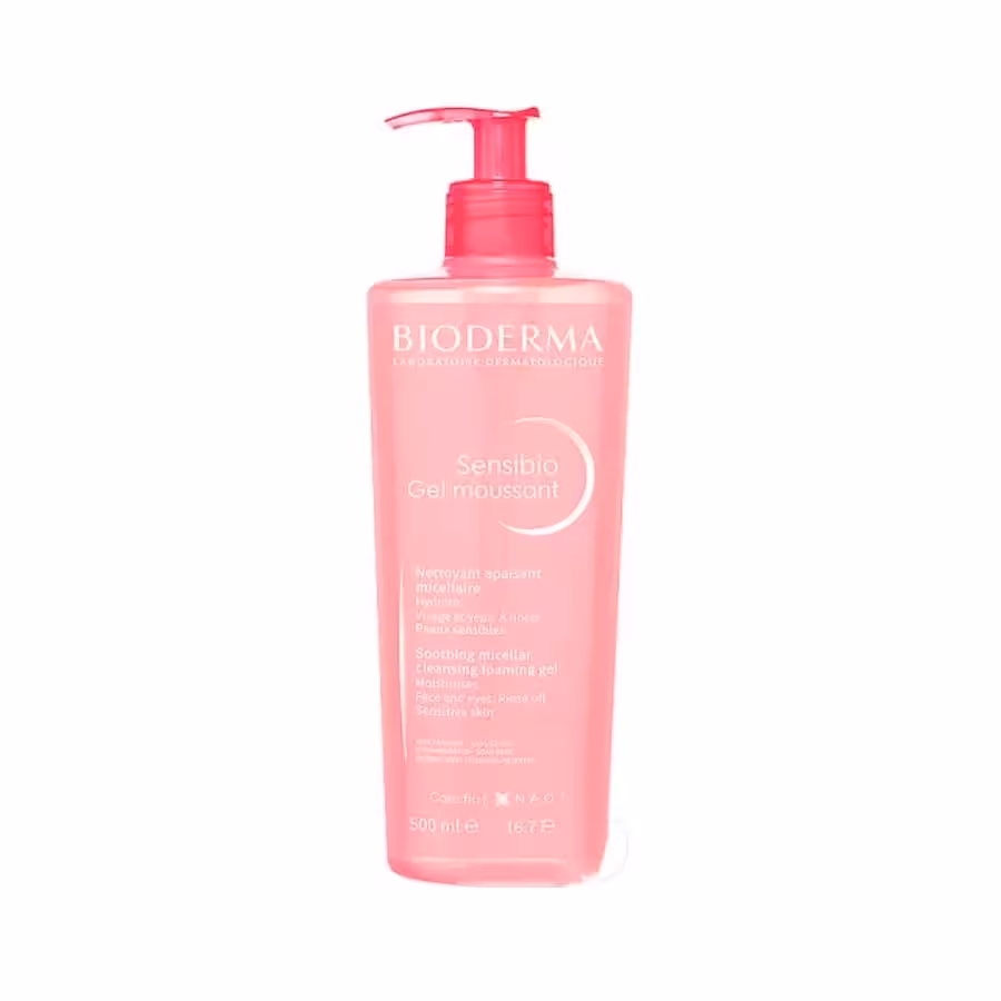 ژل شستشوی صورت بایودرما برای پوست حساس Bioderma