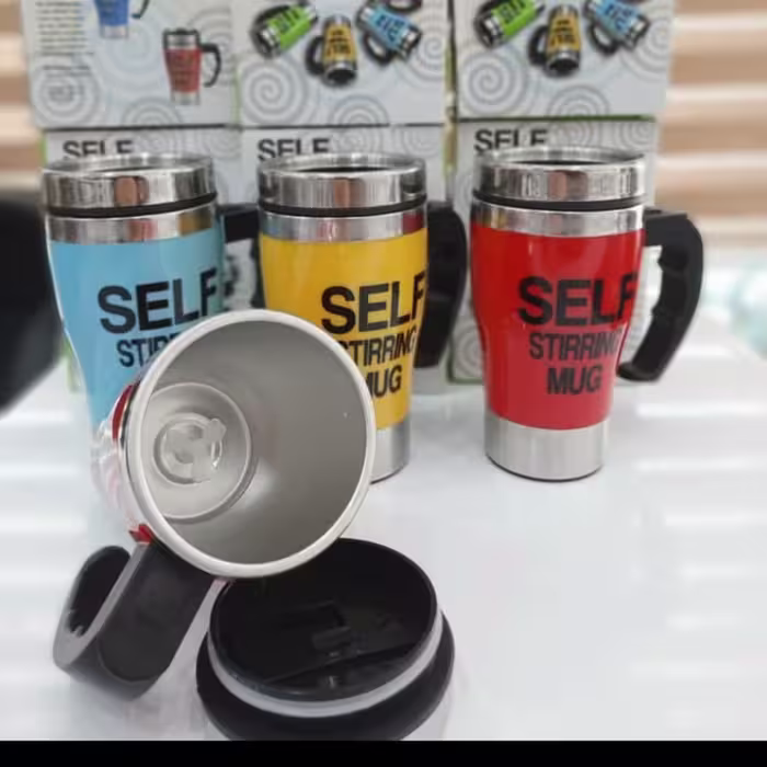 ماگ همزن دار شارژی رنگی