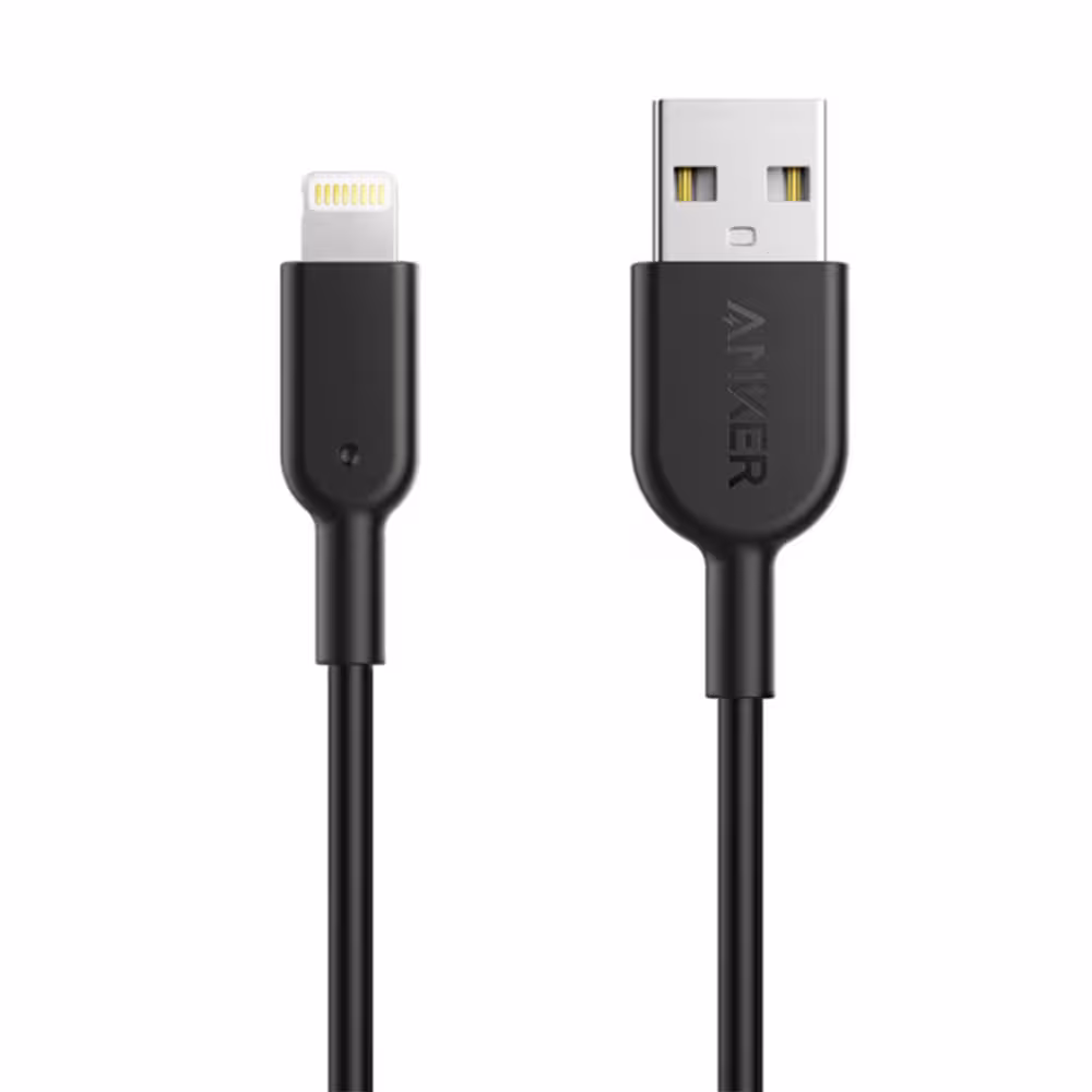 کابل شارژ USB به لایتنینگ انکر مدل Powerline II A8433 طول 1.8 متر توان 2.4 آمپر