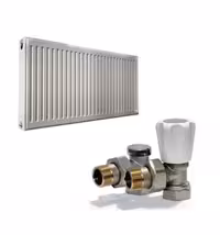 شیر رفت و برگشت رادیاتور پنلی برند گرما