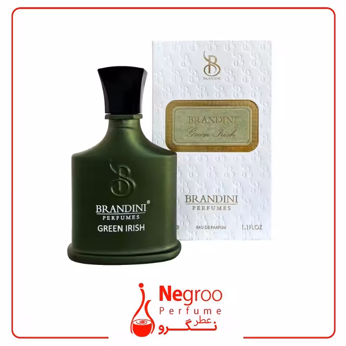 عطر جیبی مردانه برندینی مدل Green Irish حجم 33 میلی لیتر