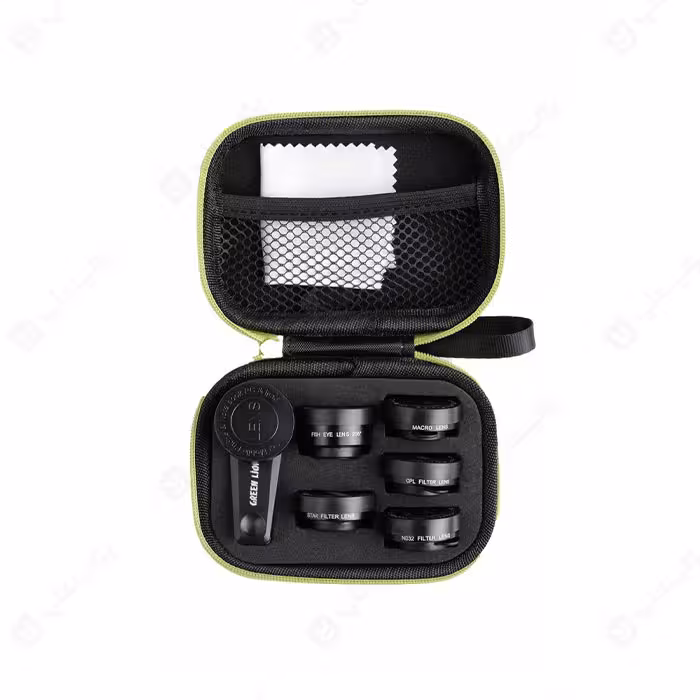 کیت لنز حرفه ای 6 در 1 گرین لاین مدل GN6N1ProLKT