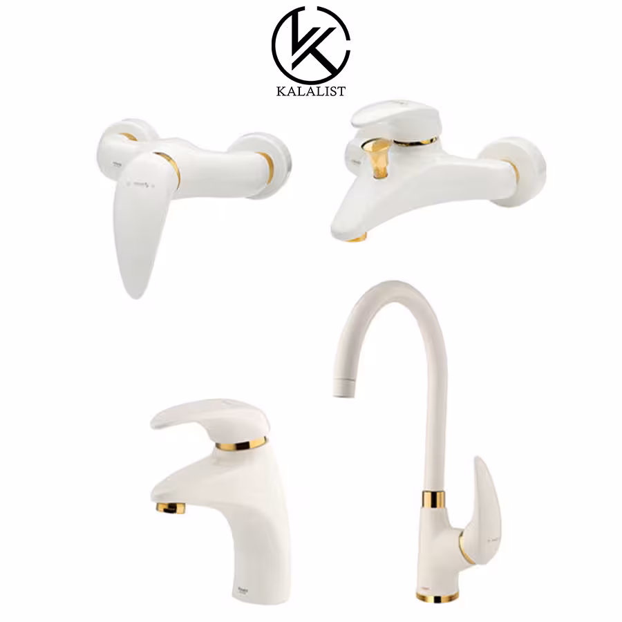 شیرآلات برند شودر مدل سنیور شیری طلا