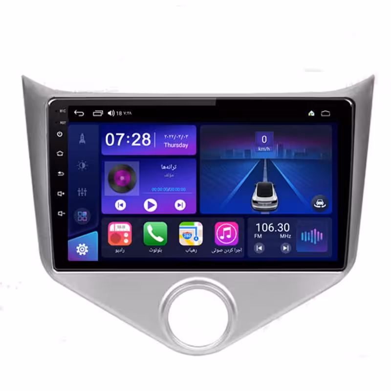 مانیتور خودرو اندروید مناسب ام وی ام 315نیو رم4حافظه64برند اینفینیتی همراه وفریم ، مشخصات اصلی و قابل تست با CPU Z