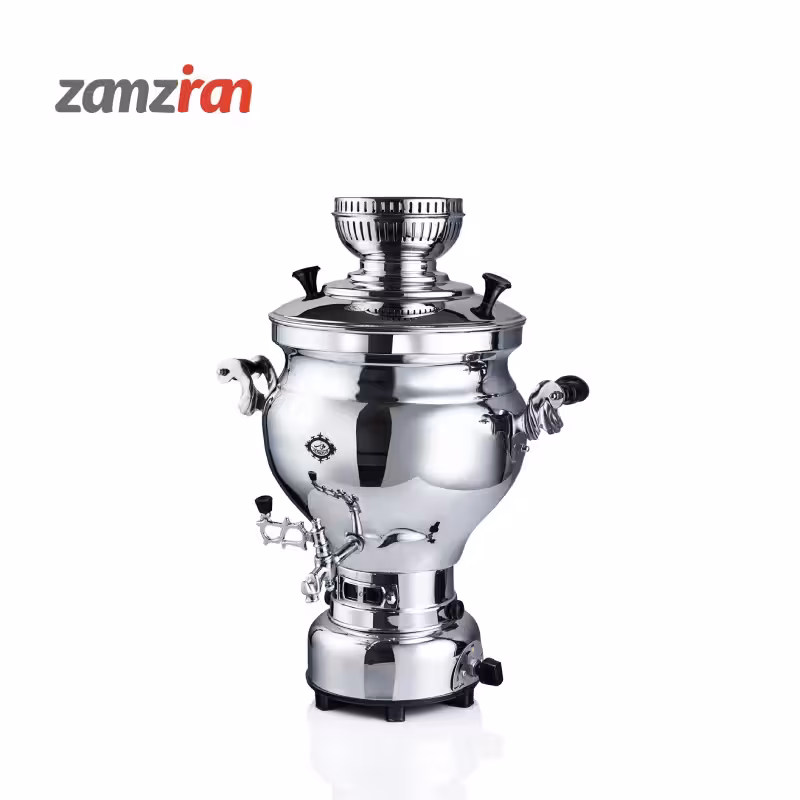 سماور گازی عالی نسب مدل ارس 8.5 لیتری