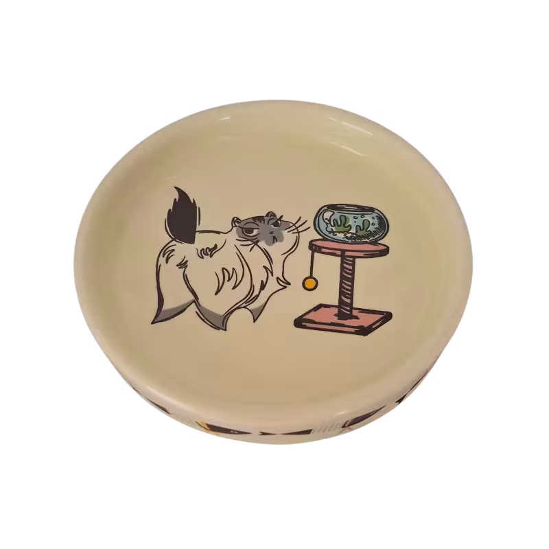 ظرف سرامیکی گربه مدل گربه پرشین
