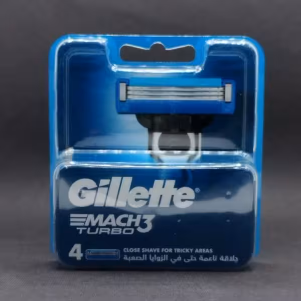 یدک ژیلت مچ تری توربو 4 عددتیغ Gillette Mach