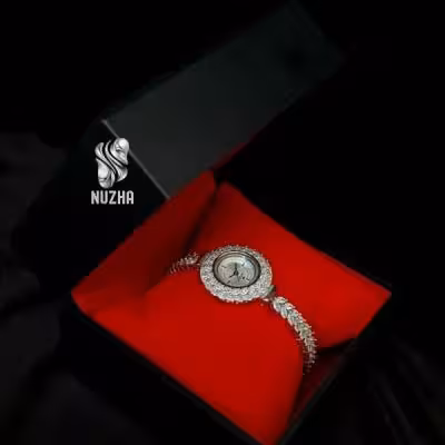 ساعت نقره زنانه کدsz1008
