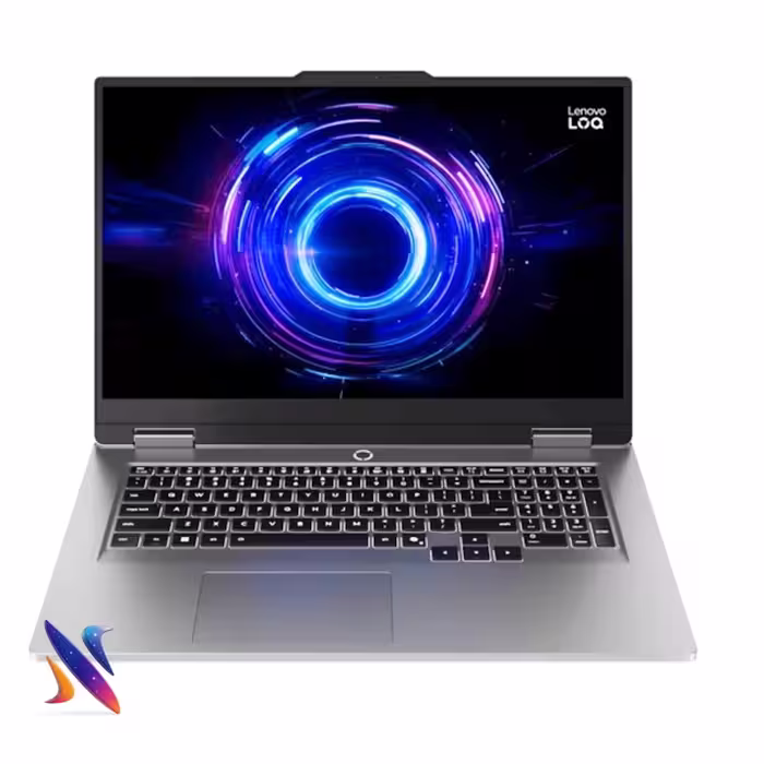 لپ تاپ گیمینگ لنوو (Lenovo)، سری LOQ، پردازنده Intel Core i7 نسل 13، رم 28 گیگابایت، حافظه SSD 512 گیگابایت، کارت گرافیک NVIDIA GeForce RTX 4050 با 6 گیگابایت حافظه