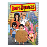 دفتر مشق کارتون برگری باب