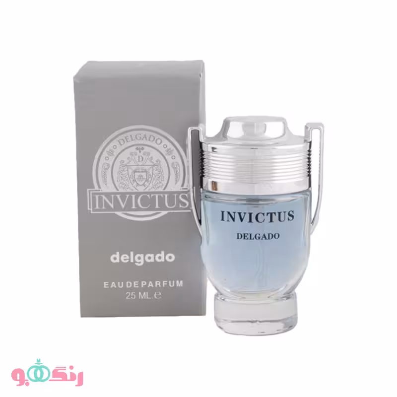 ادکلن اینوکتوس Invictus اماراتی برند دلگادو 25 میلی لیتر