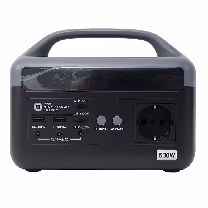 پاور استیشن قابل حمل BEESTE مدل STAR500 – ظرفیت 480Wh و توان 500W