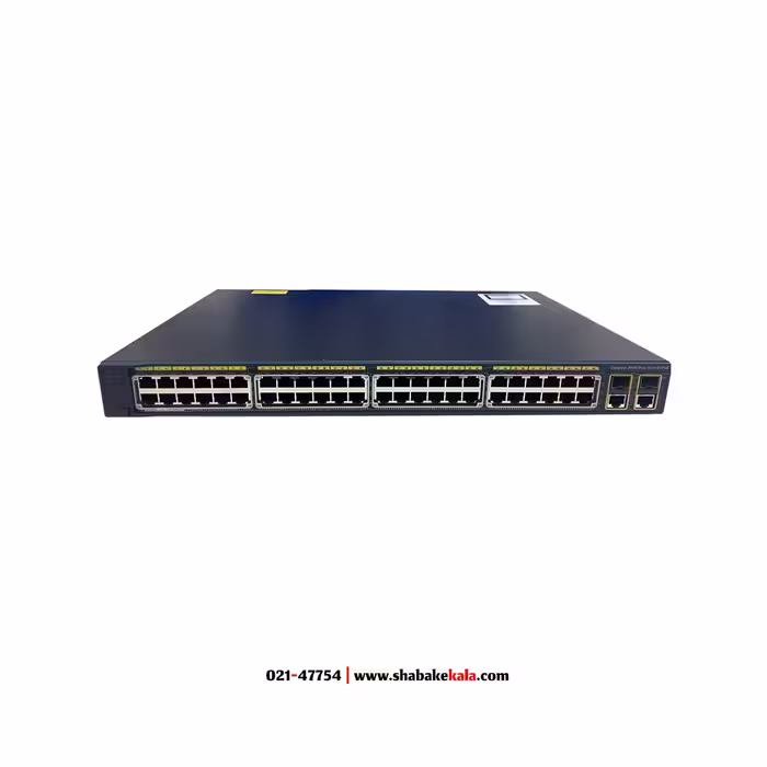سوئیچ سیسکو مدل WS-C2960Plus-48PST-S