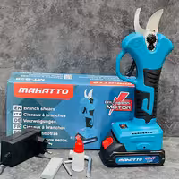 قیچی هرس باغبانی شارژی ماهاتو  موتور براشلس