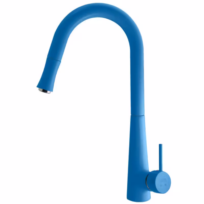 شیر ظرفشویی اوج کراس شاوری آبی