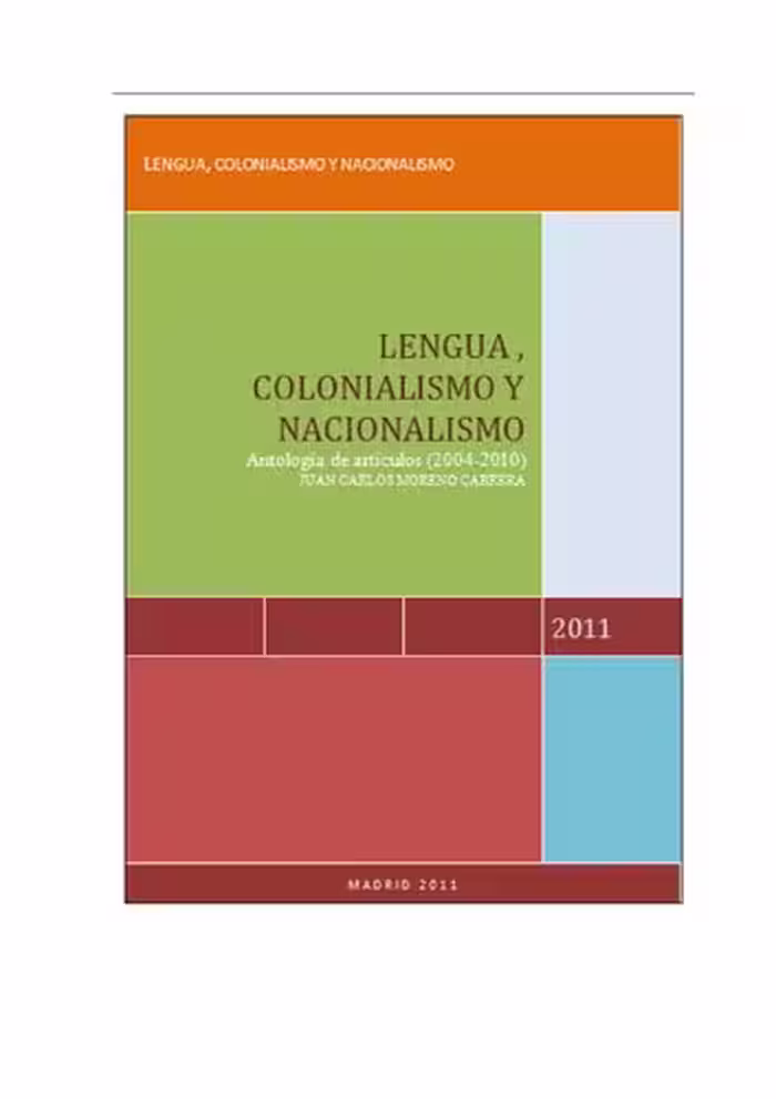 خرید و دانلود نسخه کامل کتاب Lengua, Colonialismo y Naiconalismo
