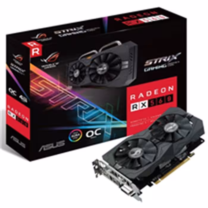 کارت گرافیک ایسوس مدل راگ استریکس آر ایکس 560 O4G گیمینگ با حافظه 4 گیگابایت
