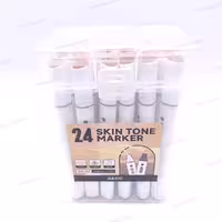 ماژیک 24 رنگ طیف پوست بیسیک BASIC