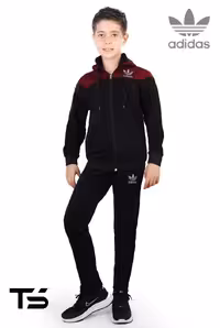 ست گرمکن شلوار پسرانه دخترانه adidas کد 007