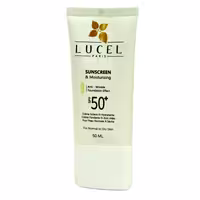 کرم ضد آفتاب رنگی SPF50 لوسل مناسب پوست خشک و معمولی تیره